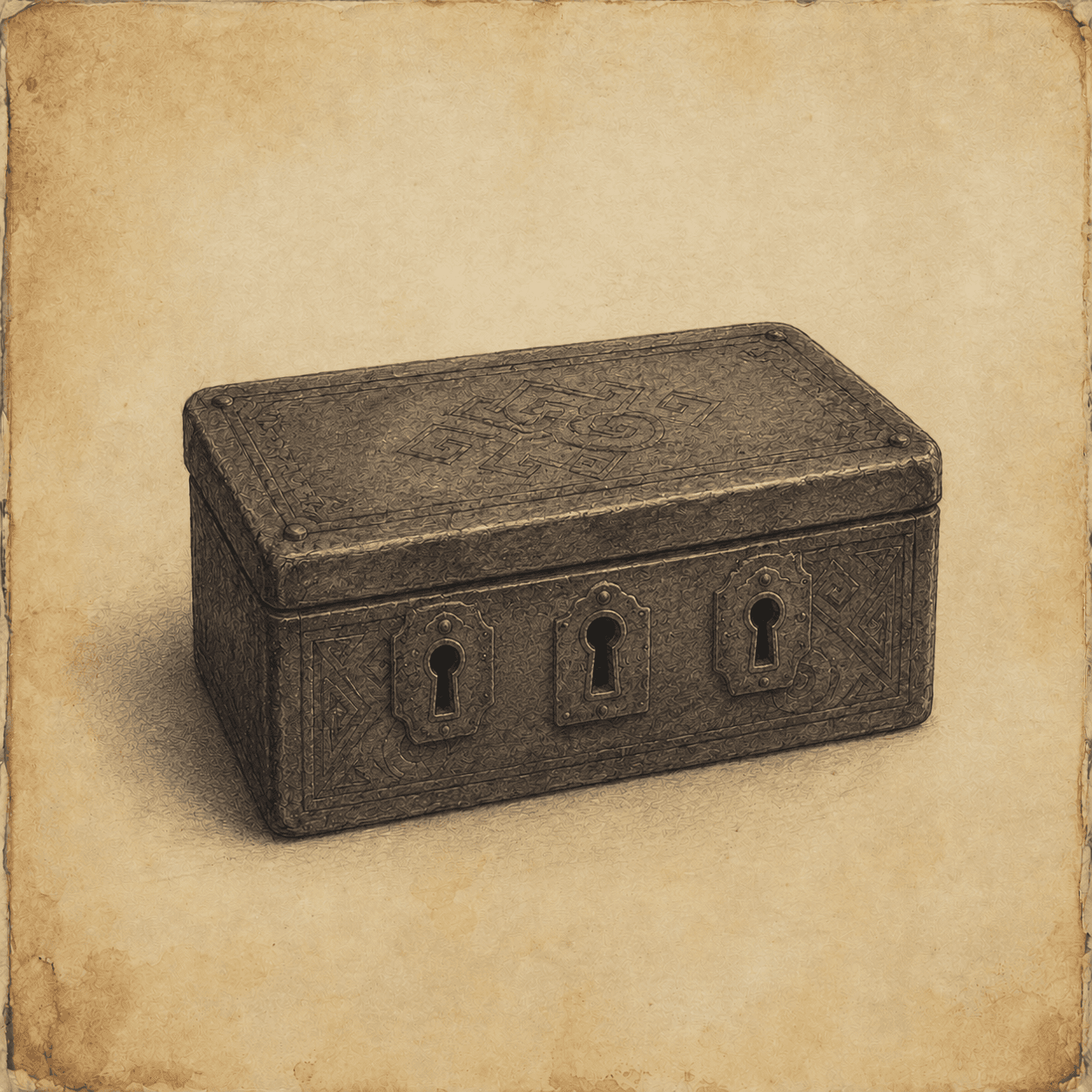 Sarah’s Iron Hidden Box