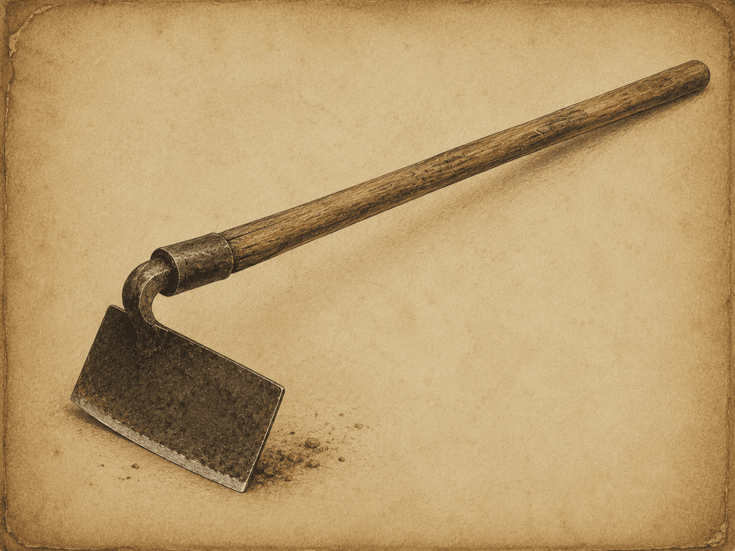 Sharpened Hoe